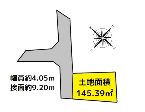 【熊本県宇土市⭐️新松原⭐️ 】宅地🏠43.98坪坪!!